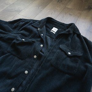 Zara Corduroy button up shirt